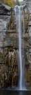 USA, New York. Panoramic of Taughannock Falls at Taughannock State Park Art Print